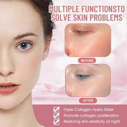 Allony Collagen Night Mask – Hydrating & Firming Peel-Off Face Mask