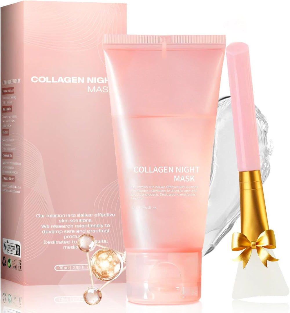 Allony Collagen Night Mask – Hydrating & Firming Peel-Off Face Mask