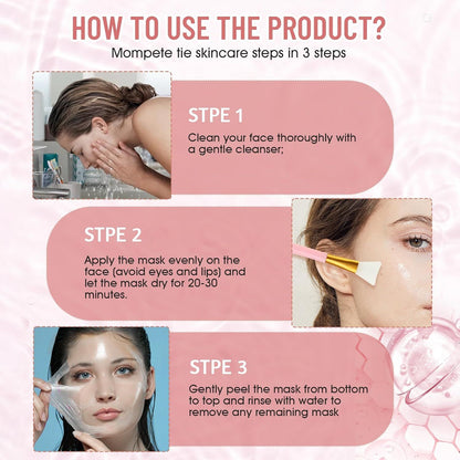 Allony Collagen Night Mask – Hydrating & Firming Peel-Off Face Mask