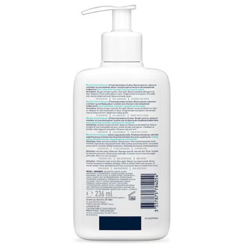 CeraVe Blemish Control Cleanser 236ml
