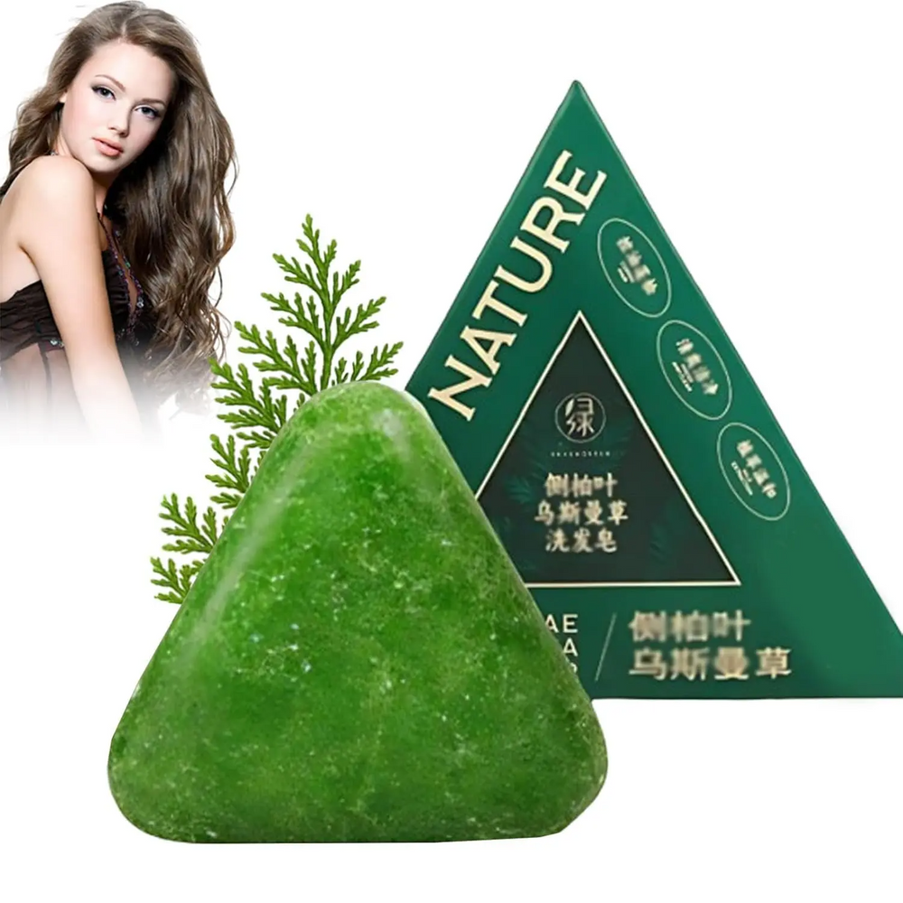 Nature Triangle Shampoo Bar
