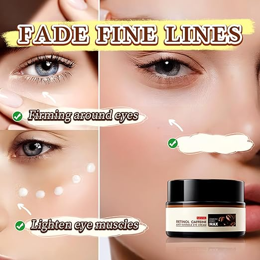 SADOER Retinol Caffeine Anti-Wrinkle Eye Cream